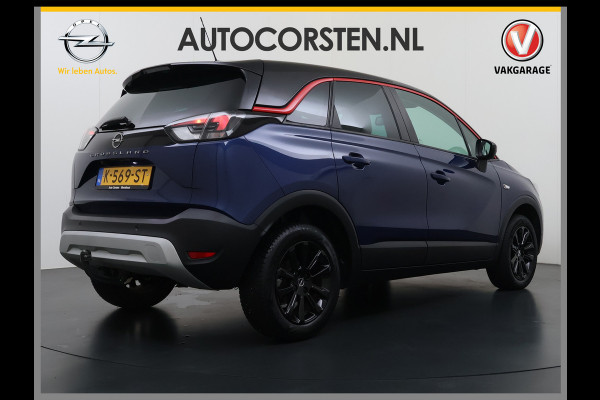 Opel Crossland 1.2 Turbo GS Line Navi 360°Camera Trekhaak AGR-Comfort Stoel Android Auto Apple Carplay Cruise Control Airco Pdc Stoel+Stuur+Voorruitverwarming Led Lmv 16" Pivacy Glas Isofix DAB 1e Eigenaar Dealeronderhouden Origineel Nederlandse Auto