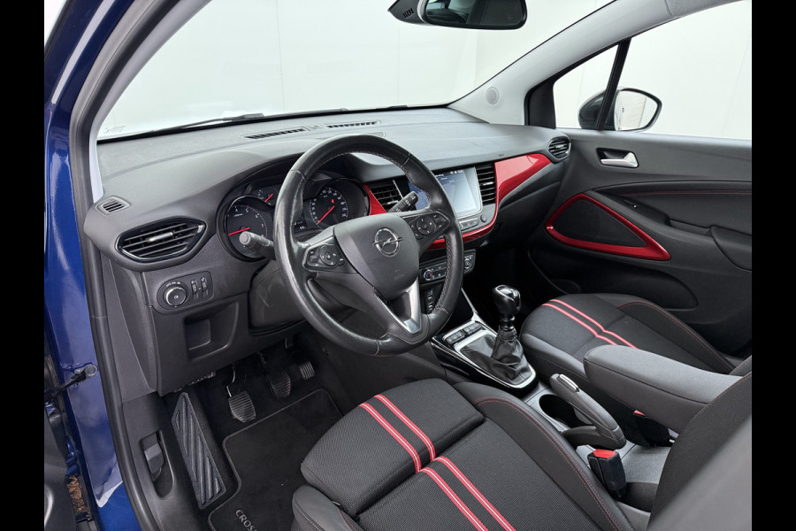 Opel Crossland 1.2 Turbo GS Line Navi 360°Camera Trekhaak AGR-Comfort Stoel Android Auto Apple Carplay Cruise Control Airco Pdc Stoel+Stuur+Voorruitverwarming Led Lmv 16" Pivacy Glas Isofix DAB 1e Eigenaar Dealeronderhouden Origineel Nederlandse Auto