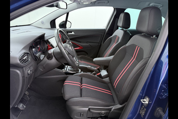 Opel Crossland 1.2 Turbo GS Line Navi 360°Camera Trekhaak AGR-Comfort Stoel Android Auto Apple Carplay Cruise Control Airco Pdc Stoel+Stuur+Voorruitverwarming Led Lmv 16" Pivacy Glas Isofix DAB 1e Eigenaar Dealeronderhouden Origineel Nederlandse Auto