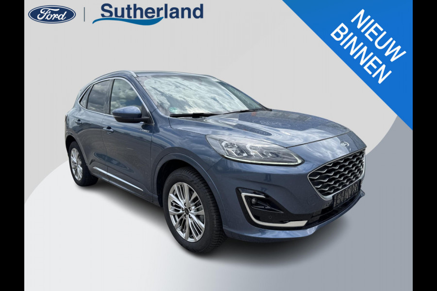 Ford Kuga 2.5 PHEV Vignale 225pk | Wegklapbare Trekhaak | Winterpack | Volledig lederen interieur | 1.500kg Trekgewicht