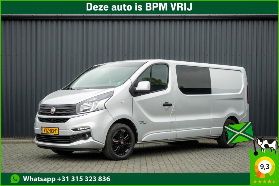 Fiat Talento 2.0 EcoJet L2H1 | 145PK | DC 5-Persoons | Camera | CarPlay | Cruise | Trekhaak