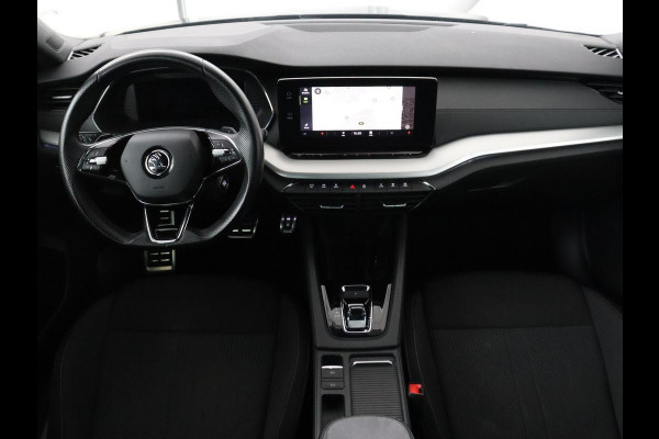 Škoda Octavia 1.0 e-TSI Sport | Trekhaak | Carplay | Sfeerverlichting | Navigatie | Parkeerhulp | Climate control | Sportstoelen | Cruise control | 17'' | Bluetooth | Keyless start