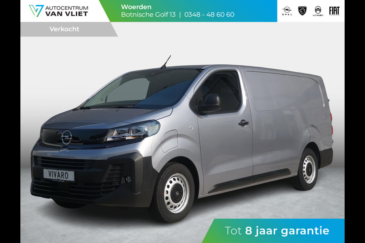 Opel Vivaro Electric L3 75 kWh | tot 8 jaar garantie | Apple Carplay | camera | parkeersensoren voor & achter | dodehoekwaarschuwing | Comfort tussenschot
