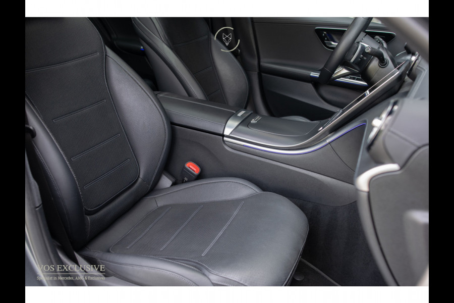 Mercedes-Benz C-Klasse Estate 300 d AMG Night|ACC|Keyless|360°|Stoelkoeling|Pano|Standkachel|Sfeerverlichting|19"|LED|Trekhaak
