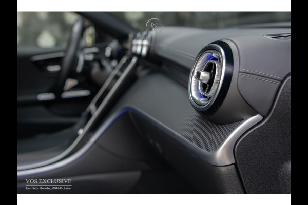 Mercedes-Benz C-Klasse Estate 300 d AMG Night|ACC|Keyless|360°|Stoelkoeling|Pano|Standkachel|Sfeerverlichting|19"|LED|Trekhaak