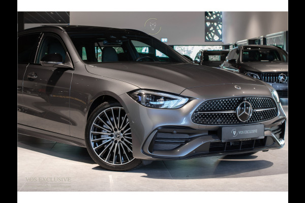 Mercedes-Benz C-Klasse Estate 300 d AMG Night|ACC|Keyless|360°|Stoelkoeling|Pano|Standkachel|Sfeerverlichting|19"|LED|Trekhaak