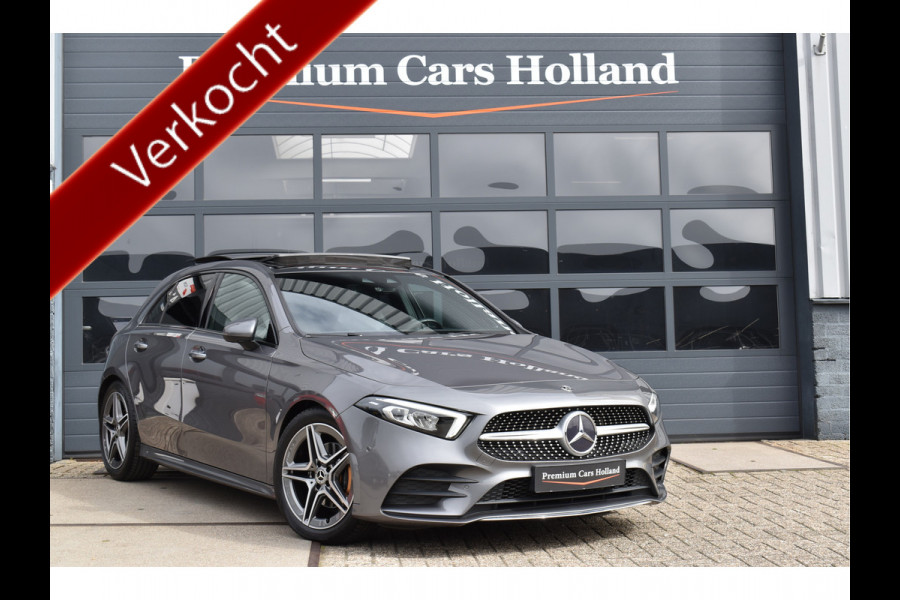 Mercedes-Benz A-Klasse 200 AMG Wide Screen Sfeer Pano Night Pakket Camera 18 Inch