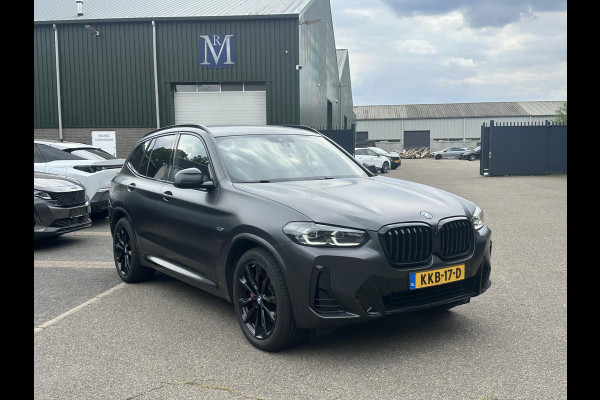 BMW X3 xDrive30e HIGH EXECUTIVE M SPORT | M-TECHNIC SPORTSTOELEN + MEMORY + LEER | ELEKTR. TREKHAAK | 360 CAMERA | HEAD-UP DISPLAY | 20 INCH | AMBI LIGHT | AERODYNAMICA-PAKKET | STOEL- + STUURVERWARMING | DEALER ONDERHOUDEN | RIJKLAAR |