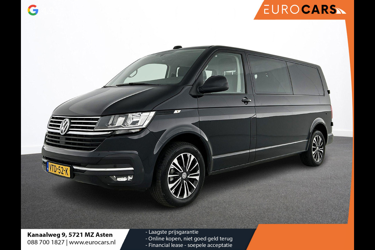 Volkswagen Transporter 2.0 TDI L2H1 Dubbele Cabine Highline Automaat Navigatie Carplay Parkeersensoren Trekhaak Adaptive Cruise control 6-zits