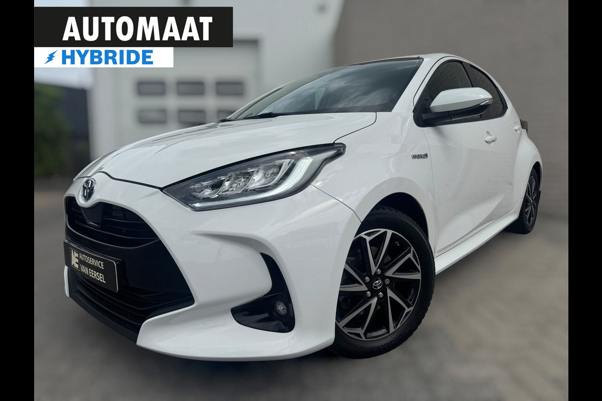 Toyota Yaris 1.5 Hybrid Dynamic CARPLAY / 4-SEIZ. BANDEN / RESERVE WIEL / STOELVERW. / CRUISE / ACHTERUITRIJCAMERA / LMV