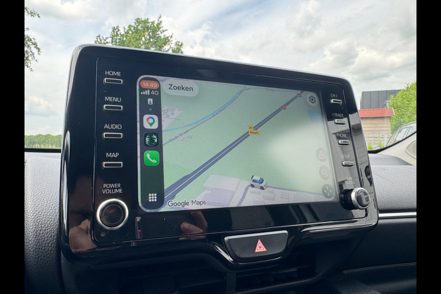 Toyota Yaris 1.5 Hybrid Dynamic CARPLAY / 4-SEIZ. BANDEN / RESERVE WIEL / STOELVERW. / CRUISE / ACHTERUITRIJCAMERA / LMV