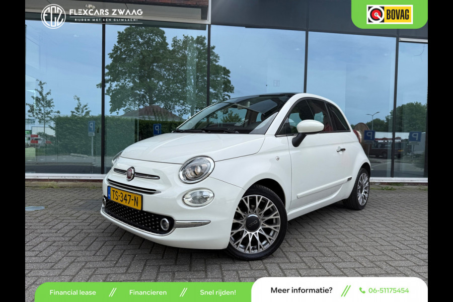Fiat 500 0.9 TwinAir Turbo Lounge - Automaat - Navi - Airco - Parkeerhulp - Org.NL