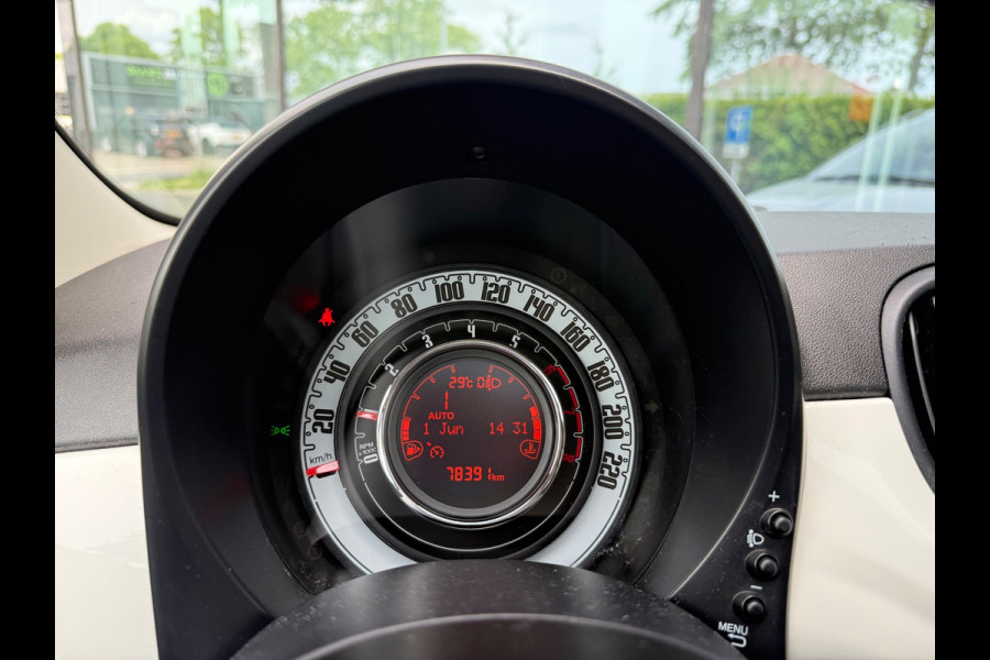 Fiat 500 0.9 TwinAir Turbo Lounge - Automaat - Navi - Airco - Parkeerhulp - Org.NL