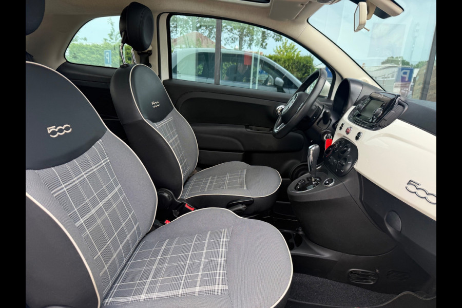 Fiat 500 0.9 TwinAir Turbo Lounge - Automaat - Navi - Airco - Parkeerhulp - Org.NL