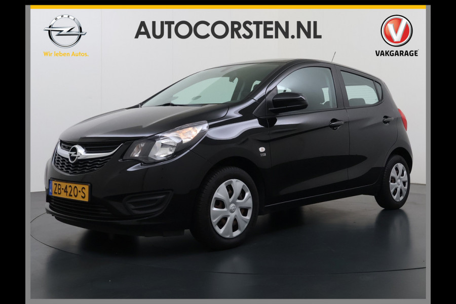 Opel KARL 1.0I 74PK 5Drs Airco Cruise Control Bluetooth Elek.Ramen+Spiegels 120 Jaar Edition Isofix CitySteer Centrale vergrendeling Afstandsbediend Dealeronderhouden 1e Eigenaar Origineel Nederlandse Auto