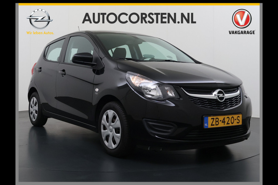 Opel KARL 1.0I 74PK 5Drs Airco Cruise Control Bluetooth Elek.Ramen+Spiegels 120 Jaar Edition Isofix CitySteer Centrale vergrendeling Afstandsbediend Dealeronderhouden 1e Eigenaar Origineel Nederlandse Auto