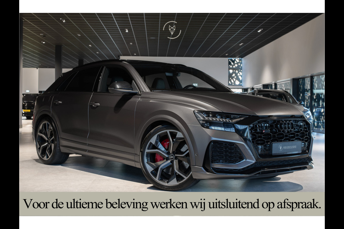 Audi Q8 4.0 TFSI RS Q8 Quattro BTW|Massage|B&O 3D Advanced|HUD|Standkachel|23''|4-wielsturing|Trekhaak|Softclose