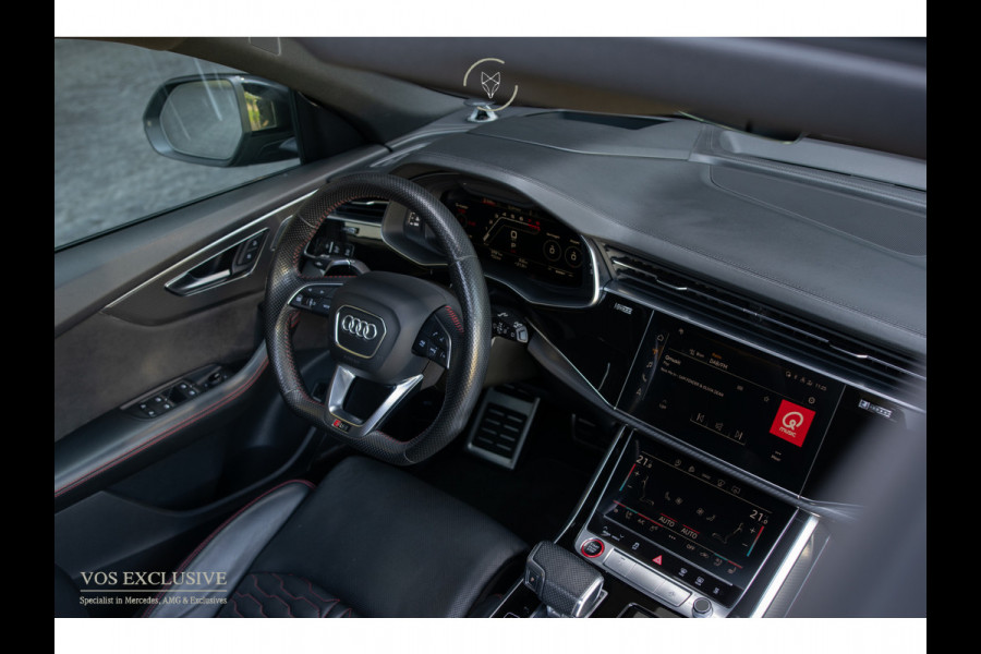 Audi Q8 4.0 TFSI RS Q8 Quattro BTW|Massage|B&O 3D Advanced|HUD|Standkachel|23''|4-wielsturing|Trekhaak|Softclose