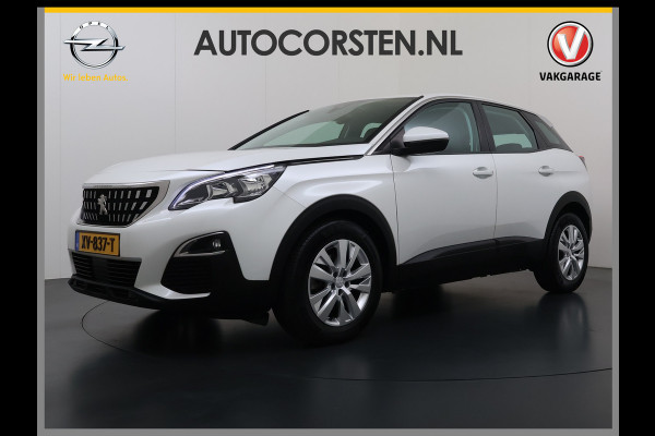 Peugeot 3008 1.2T 131PK Automaat Leder Adap.Cruise Stoelverwarming Navi Ecc Apple Carplay Android Auto Blue Executive Pdc Lmv 17" Led Isofix DAB Bluetooth Dealeronderhouden Origineel Nederlandse Auto