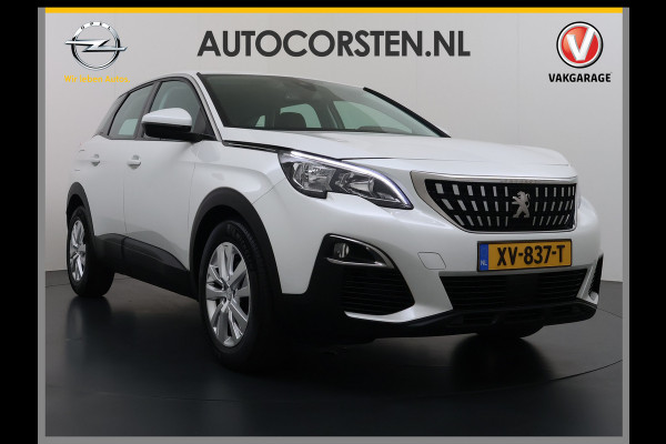Peugeot 3008 1.2T 131PK Automaat Leder Adap.Cruise Stoelverwarming Navi Ecc Apple Carplay Android Auto Blue Executive Pdc Lmv 17" Led Isofix DAB Bluetooth Dealeronderhouden Origineel Nederlandse Auto