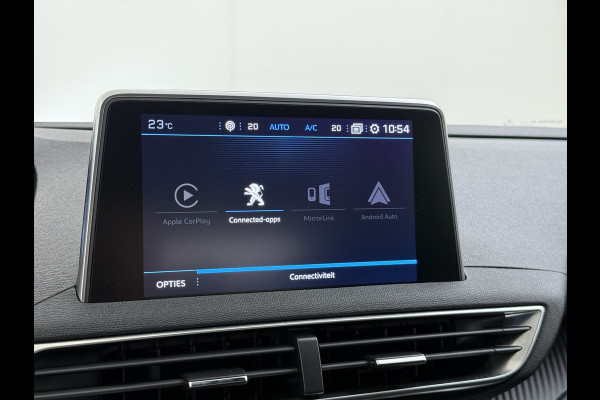 Peugeot 3008 1.2T 131PK Automaat Leder Adap.Cruise Stoelverwarming Navi Ecc Apple Carplay Android Auto Blue Executive Pdc Lmv 17" Led Isofix DAB Bluetooth Dealeronderhouden Origineel Nederlandse Auto