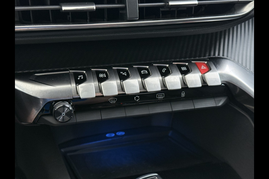 Peugeot 3008 1.2T 131PK Automaat Leder Adap.Cruise Stoelverwarming Navi Ecc Apple Carplay Android Auto Blue Executive Pdc Lmv 17" Led Isofix DAB Bluetooth Dealeronderhouden Origineel Nederlandse Auto