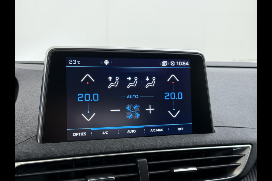 Peugeot 3008 1.2T 131PK Automaat Leder Adap.Cruise Stoelverwarming Navi Ecc Apple Carplay Android Auto Blue Executive Pdc Lmv 17" Led Isofix DAB Bluetooth Dealeronderhouden Origineel Nederlandse Auto