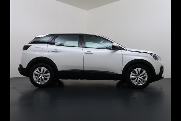 Peugeot 3008 1.2T 131PK Automaat Leder Adap.Cruise Stoelverwarming Navi Ecc Apple Carplay Android Auto Blue Executive Pdc Lmv 17" Led Isofix DAB Bluetooth Dealeronderhouden Origineel Nederlandse Auto