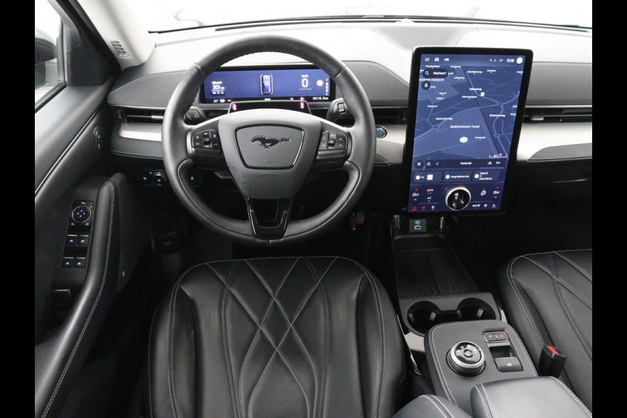 Ford Mustang Mach-E RWD 75 kWh | SOH 92,7% | Leder | Stoelverwarming | 360 Camera | Adaptive cruise | Carplay | B&O Sound | Navigatie | Park Assist | Keyless | Full LED | Side Assist | Climate control