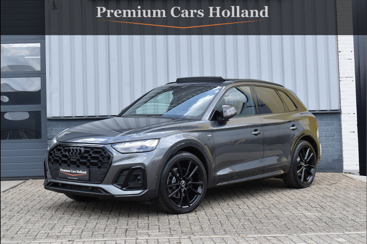 Audi Q5 55 TFSI e S-Line 367 Pk Pano Lucht Carbon Sfeer Oled Keyless Massage 21 Inch
