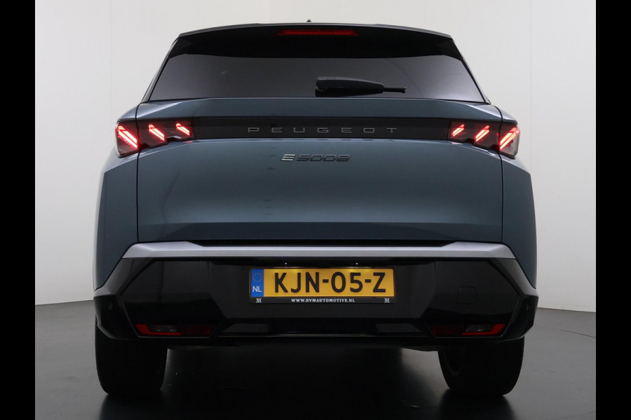 Peugeot E-5008 GT 73 kWh SOH 95%| 7 PERSOONS | COMPLEET UITGEVOERD| STOEL VENTILATIE |WARMTEPOMP| ADAPTIEVE CRUISE CONTROL | 360° CAMERA | ACHTERBANK VERWARMD |STOEL+ STUURVERWARMING| MEMORY STOEL MET MASSAGE| DODE HOEK SENSOR| ELEKTRISCHE ACHTERKLEP
