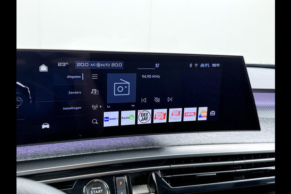 Peugeot E-5008 GT 73 kWh SOH 95%| 7 PERSOONS | COMPLEET UITGEVOERD| STOEL VENTILATIE |WARMTEPOMP| ADAPTIEVE CRUISE CONTROL | 360° CAMERA | ACHTERBANK VERWARMD |STOEL+ STUURVERWARMING| MEMORY STOEL MET MASSAGE| DODE HOEK SENSOR| ELEKTRISCHE ACHTERKLEP