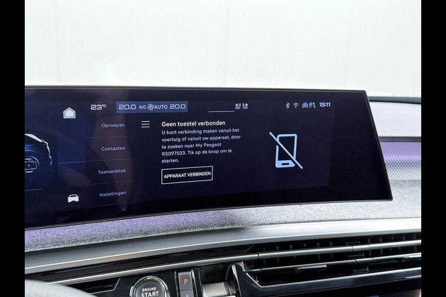 Peugeot E-5008 GT 73 kWh SOH 95%| 7 PERSOONS | COMPLEET UITGEVOERD| STOEL VENTILATIE |WARMTEPOMP| ADAPTIEVE CRUISE CONTROL | 360° CAMERA | ACHTERBANK VERWARMD |STOEL+ STUURVERWARMING| MEMORY STOEL MET MASSAGE| DODE HOEK SENSOR| ELEKTRISCHE ACHTERKLEP