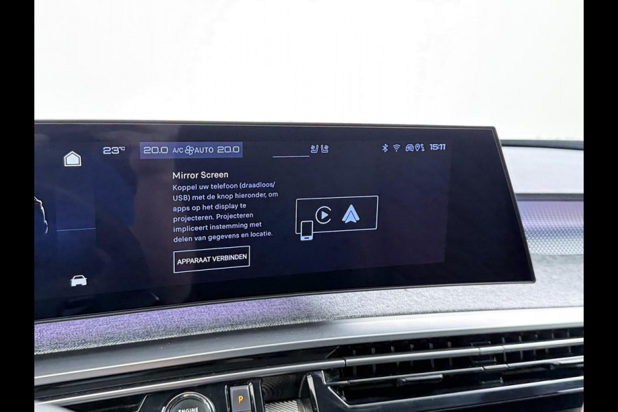 Peugeot E-5008 GT 73 kWh SOH 95%| 7 PERSOONS | COMPLEET UITGEVOERD| STOEL VENTILATIE |WARMTEPOMP| ADAPTIEVE CRUISE CONTROL | 360° CAMERA | ACHTERBANK VERWARMD |STOEL+ STUURVERWARMING| MEMORY STOEL MET MASSAGE| DODE HOEK SENSOR| ELEKTRISCHE ACHTERKLEP