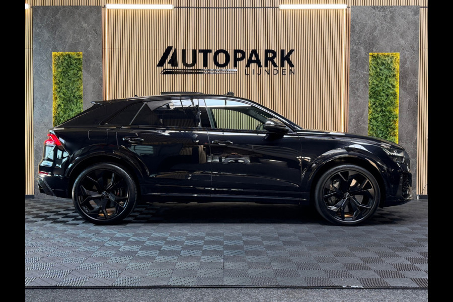 Audi RSQ8 4.0 TFSI RS Q8 quattro PANO|CARBON|KERAMISCH|B&O|MASSAGE|SOFTCLOSE|360CAM|MEMORY|KEYLESS|DEALER ONDERHOUDEN|600PK|BOMVOL