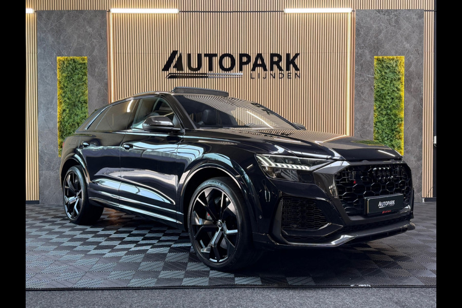 Audi RSQ8 4.0 TFSI RS Q8 quattro PANO|CARBON|KERAMISCH|B&O|MASSAGE|SOFTCLOSE|360CAM|MEMORY|KEYLESS|DEALER ONDERHOUDEN|600PK|BOMVOL