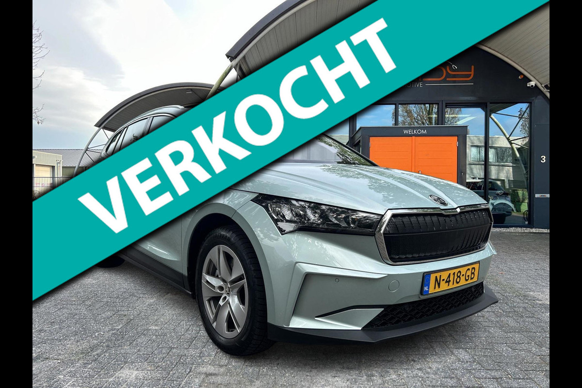 Škoda ENYAQ iV 80 SOH 92% PANORAMA TREKH 125KW LADEN NL-AUTO RIJKLAARPRIJS