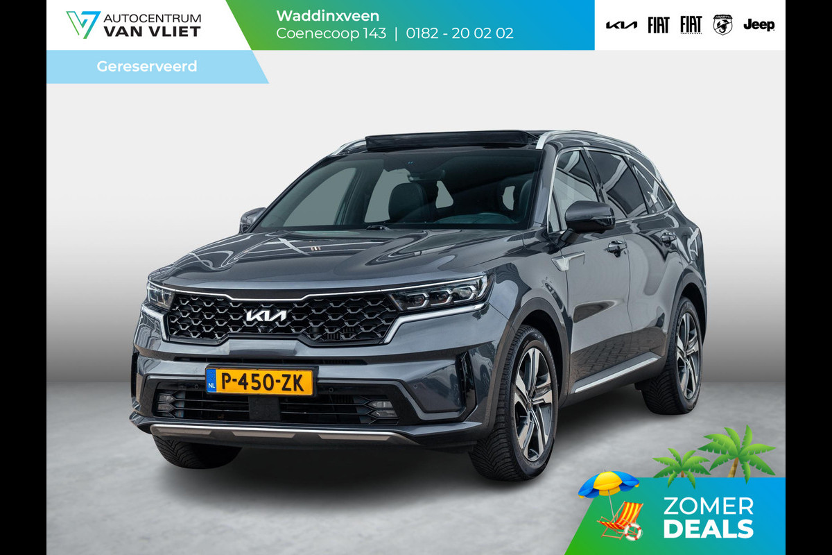 Kia Sorento 1.6 T-GDI Hybrid 2WD ExecutiveLine 7p. | Trekhaak | Bose | Apple Carplay | Leder | Schuif/kantel dak | Stoel & Stuur Verw. | memory