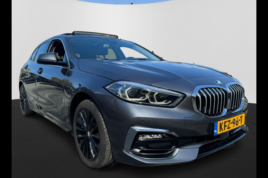 BMW 1-serie 118IA 140PK AUT. HIGH EXECUTIVE LEDER/NAVI/PANORAMADAK****