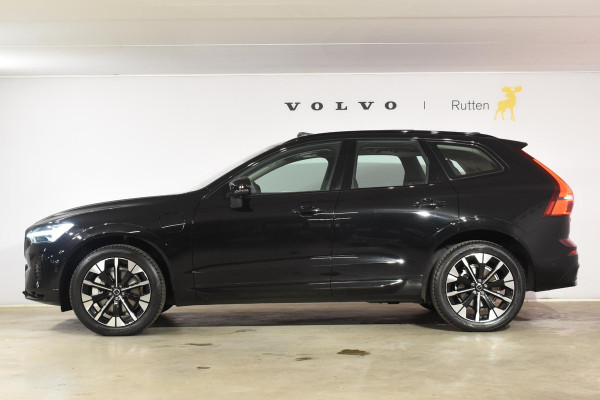 Volvo XC60 T6 350PK Plug-in hybrid AWD Ultra Dark / Adaptieve Cruise control / Head-up Display / Elektrisch glazen panorama-dak / Elektrische stoelen met geheugen / Stuurverwarming / Stoelverwarming v+a / 360 Camera / Harman Kardon / Semi-elektrisch inklapbare trekhaak