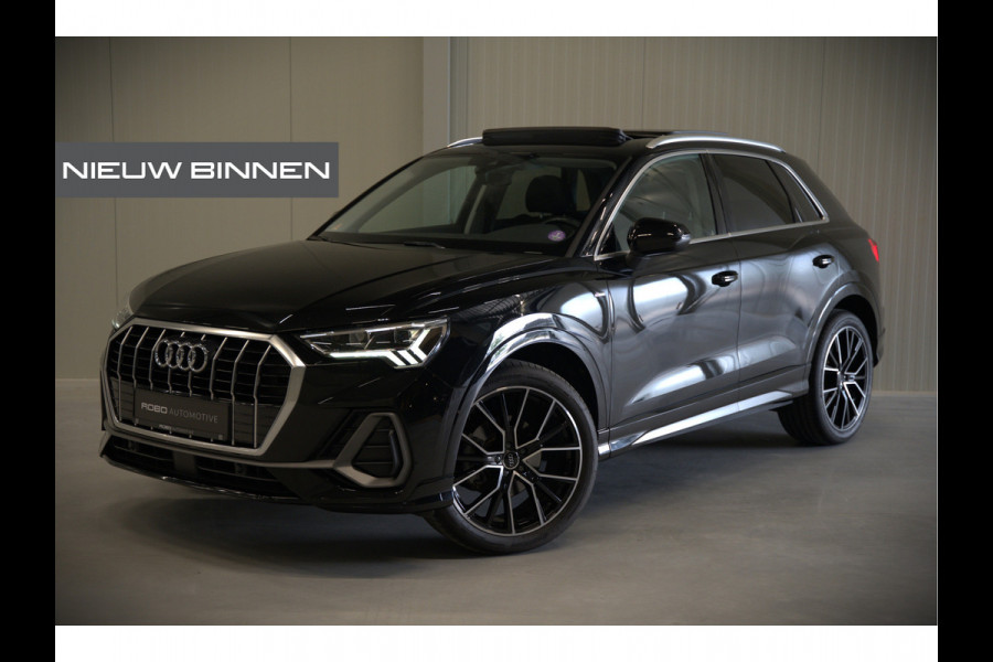 Audi Q3 35 TFSI S Line Pro Line S S-Line | Panoramadak | Stoelverwarming | Camera | Cruise Control | Apple Carplay | Dodehoekdetectie | Navigatie | Parkeersensoren |