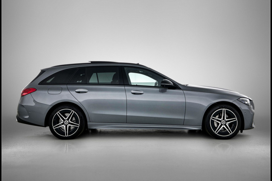 Mercedes-Benz C-Klasse Estate 300 e AMG Lichtmetalen velgen | Parking support | Navigatie | camera achter | Inclusief 24 maanden MB Certified garantie voor Europa.