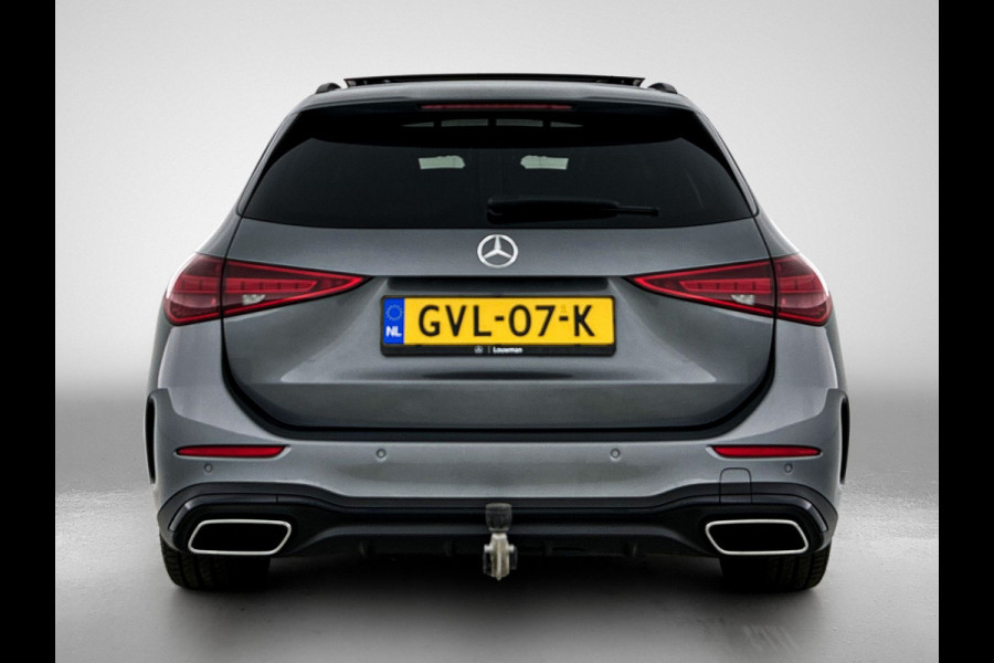 Mercedes-Benz C-Klasse Estate 300 e AMG Lichtmetalen velgen | Parking support | Navigatie | camera achter | Inclusief 24 maanden MB Certified garantie voor Europa.