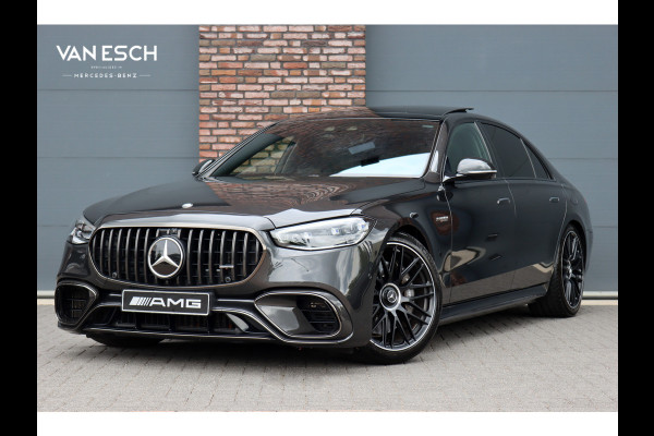 Mercedes-Benz S-Klasse AMG 63 S E Performance | 802pk | Carbon | Achterasbesturing | Chauffeurspakket | Distronic+ | Entertainment Achter | 3D-Display | Burmester 4D High-End | Massage | Nekverwarming |