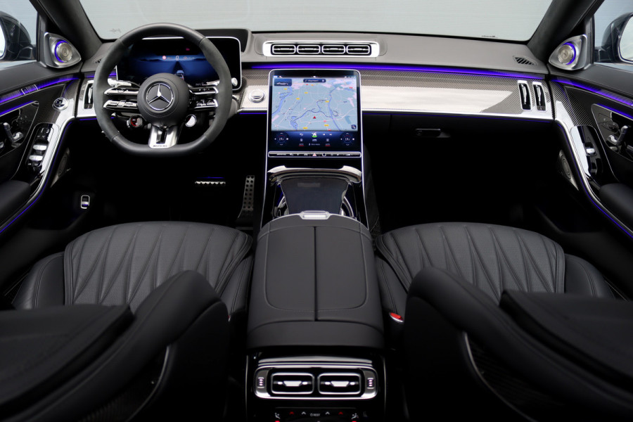 Mercedes-Benz S-Klasse AMG 63 S E Performance | 802pk | Carbon | Achterasbesturing | Chauffeurspakket | Distronic+ | Entertainment Achter | 3D-Display | Burmester 4D High-End | Massage | Nekverwarming |