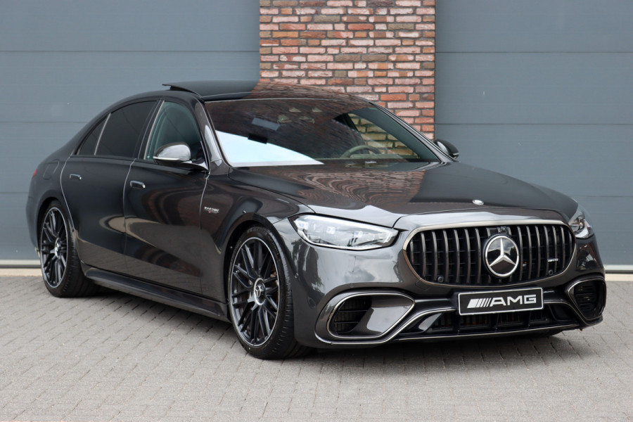 Mercedes-Benz S-Klasse AMG 63 S E Performance | 802pk | Carbon | Achterasbesturing | Chauffeurspakket | Distronic+ | Entertainment Achter | 3D-Display | Burmester 4D High-End | Massage | Nekverwarming |