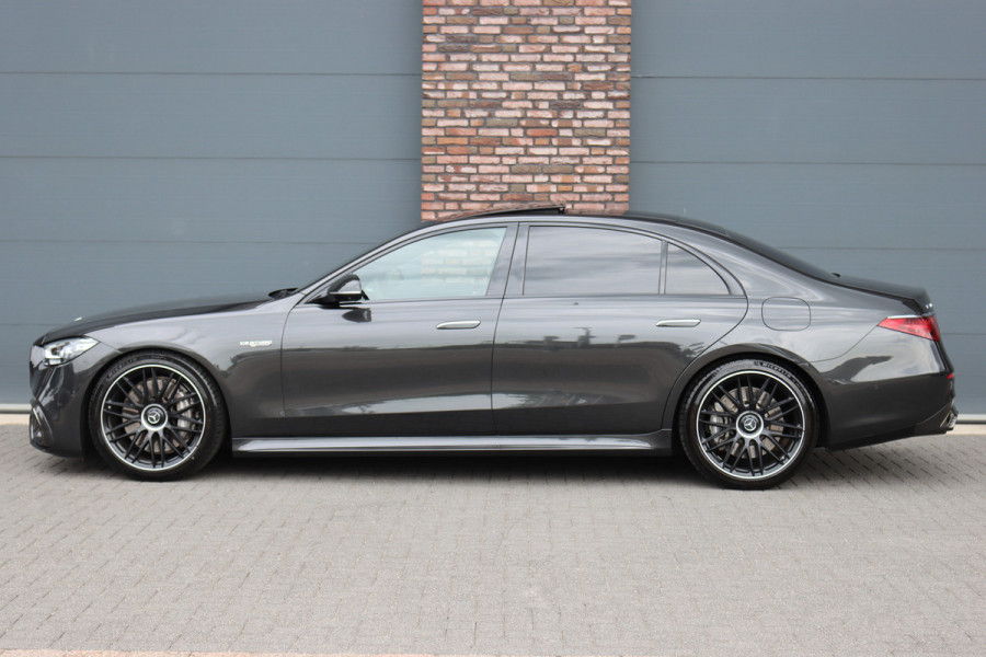 Mercedes-Benz S-Klasse AMG 63 S E Performance | 802pk | Carbon | Achterasbesturing | Chauffeurspakket | Distronic+ | Entertainment Achter | 3D-Display | Burmester 4D High-End | Massage | Nekverwarming |