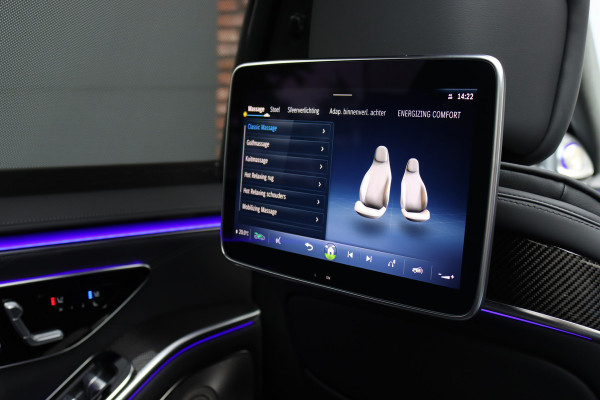 Mercedes-Benz S-Klasse AMG 63 S E Performance | 802pk | Carbon | Achterasbesturing | Chauffeurspakket | Distronic+ | Entertainment Achter | 3D-Display | Burmester 4D High-End | Massage | Nekverwarming |