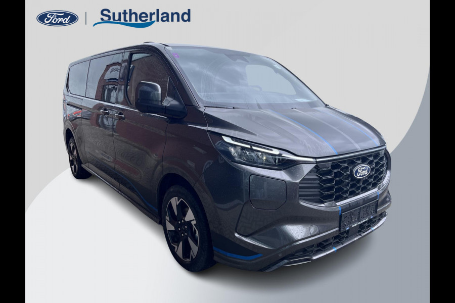Ford Transit Custom 320 2.5 PHEV L2H1 Sport DC | SCI | 233pk Incl BTW en BPM | Dubbele Cabine | Stoelverwarming | Achteruitrijcamera | Achterklep