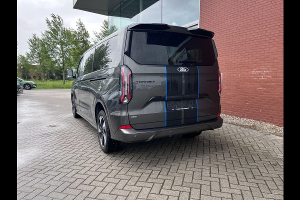 Ford Transit Custom 320 2.5 PHEV L2H1 Sport DC | SCI | 233pk Incl BTW en BPM | Dubbele Cabine | Stoelverwarming | Achteruitrijcamera | Achterklep